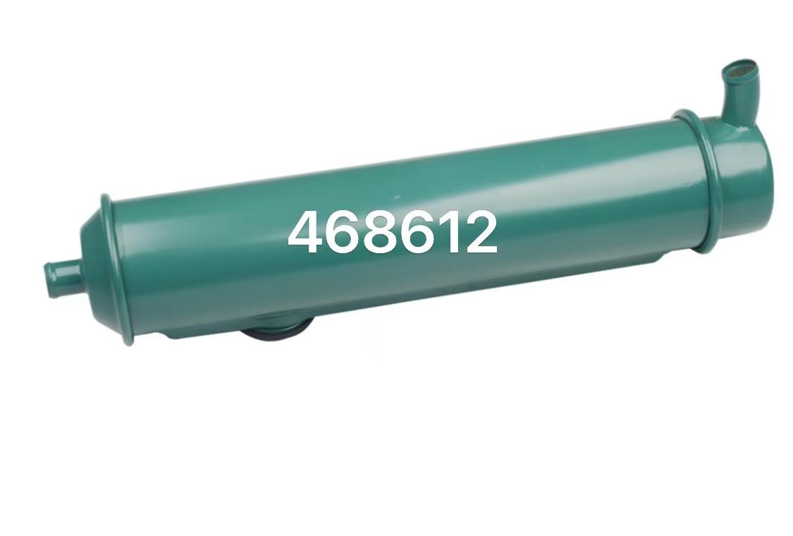 Shell at tube oil cooler